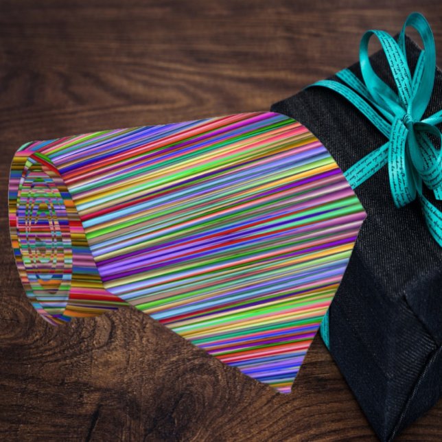 Rand Geometric Nerdy, färgstark regnbåge Abstrakt Slips (Skapare uppladdad)