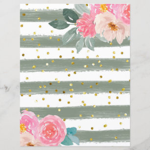 Rand/Guld-konfetti-skrapbok Papper