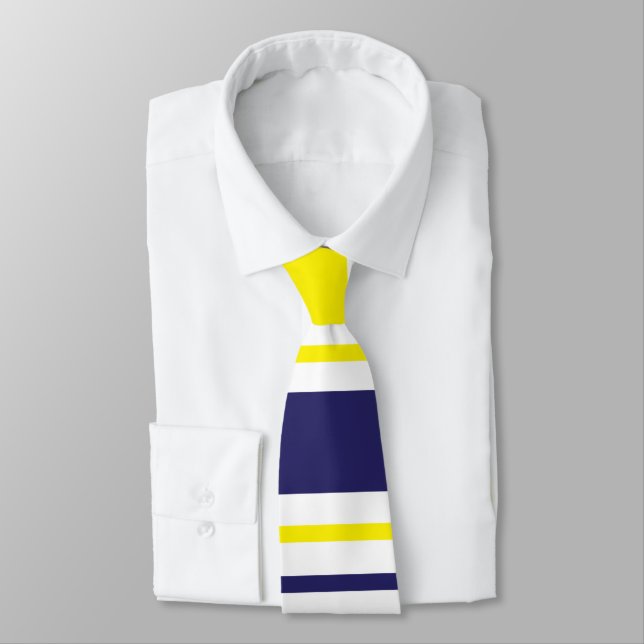 Rand Gult Blue Red Mönster Slips (Bunden)