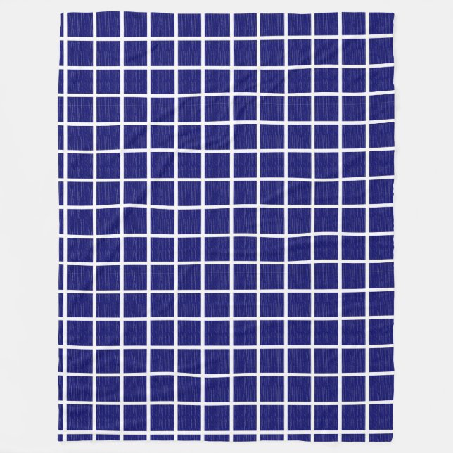 Rand i det blå fönsterrutan fleecefilt (Framsidan)