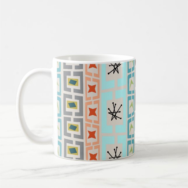 Rand i mitten av århundradet kaffemugg (Vänster)