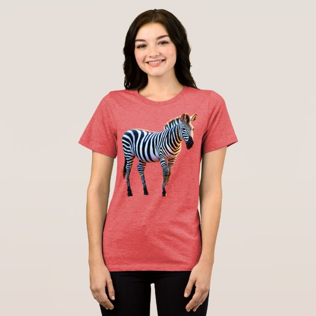 "Rand i Vilden: Zebra Tee" T Shirt (Framsida Full)