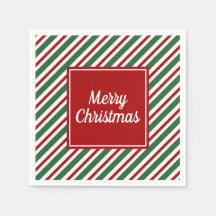 Rand-julen i Modern Red and Grönt