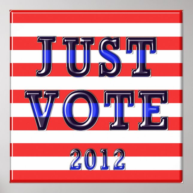 Rand Just Vote 2012 Poster (Framsidan)