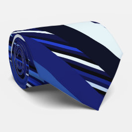 Rand med blå diagonal slips