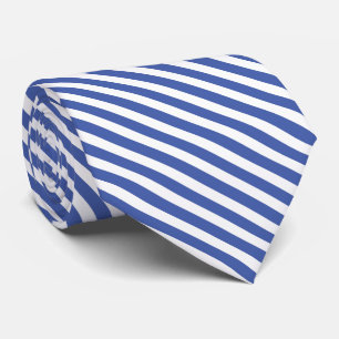 Rand med blå och vit diagonal (Anpassningsbarna Fä Slips