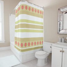 Rand med Blommigt accent i Dusty Ro