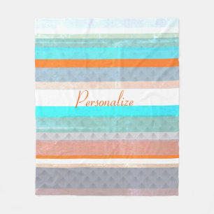 Rand med inmatning av personlig och väster fleecefilt