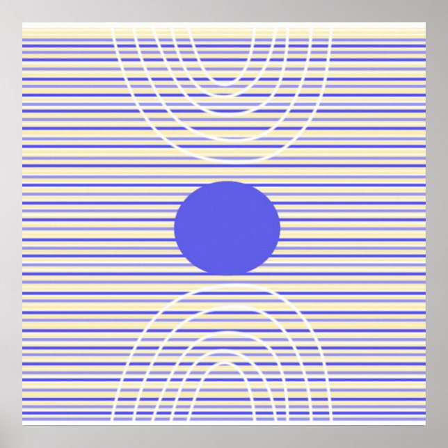 rand modern abstrakt konst poster (Framsidan)