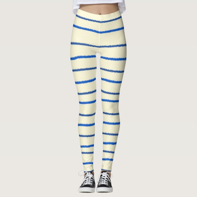rand modern konst leggings (Framsida)