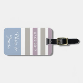 Rand Mönster anpassningsbar-bagagemärke Bagagebricka