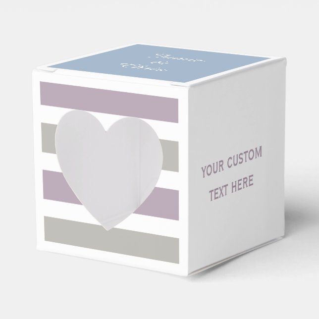 Rand Mönster anpassningsbar - förmånslådor Presentaskar (Framsidan Sidan)