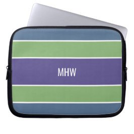 Rand Mönster anpassningsbar monogram laptop sleeve