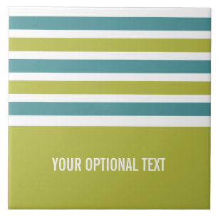 Rand Mönster anpassningsbar monogramplattor Kakelplatta