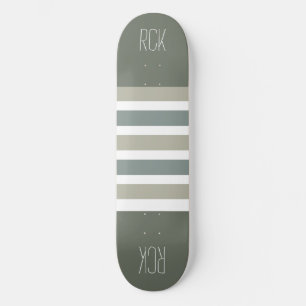 Rand Mönster-anpassningsbar, monogramskateboard Skateboard Bräda 20 Cm