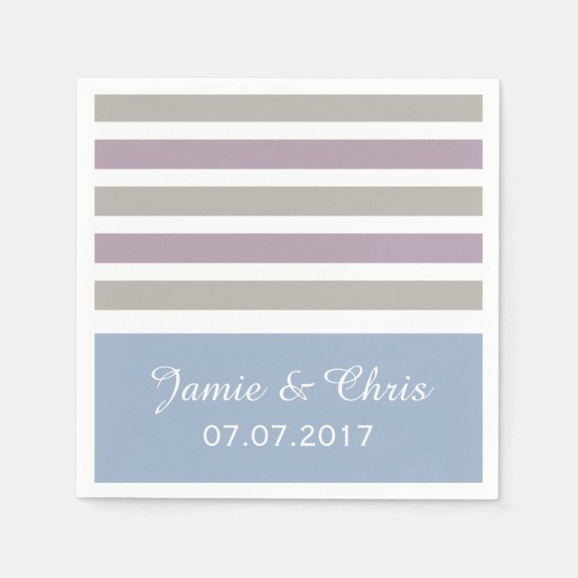 Rand Mönster anpassningsbar pappra blöjor Pappersservett (Framsidan)