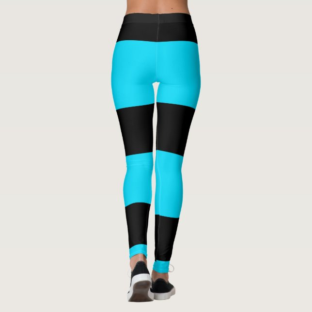 Rand mönster leggings (Baksida)