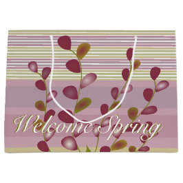 Rand Mönster med Burgundy