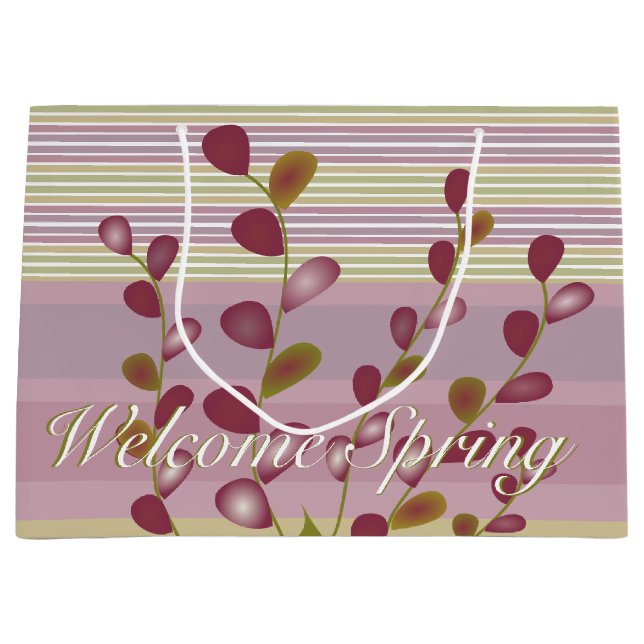 Rand Mönster med Burgundy (Framsidan)