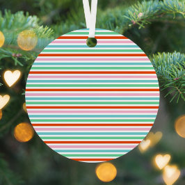 Rand Mönster | Modern färgstark julklapp Julgransdekoration
