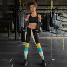 Rand Multifärgad Capri Leggings