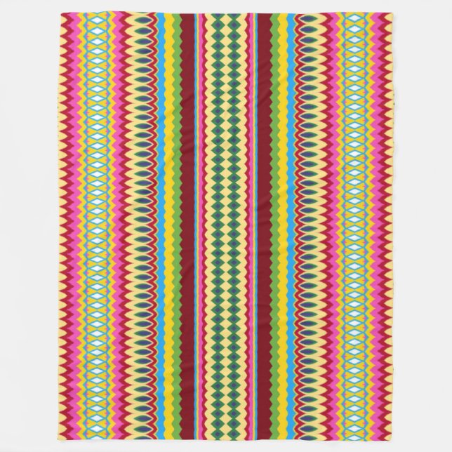 Rand n Swirls Fleecefilt (Framsidan)