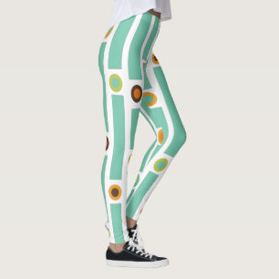 Rand och cirklar leggings