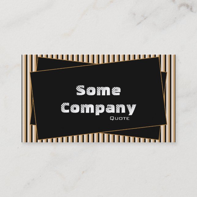 Rand och skrapor (Hett Kakao) Visitkort (Framsida)