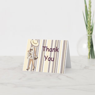 Rand & Paisley Tack Notecard (AA) Kort
