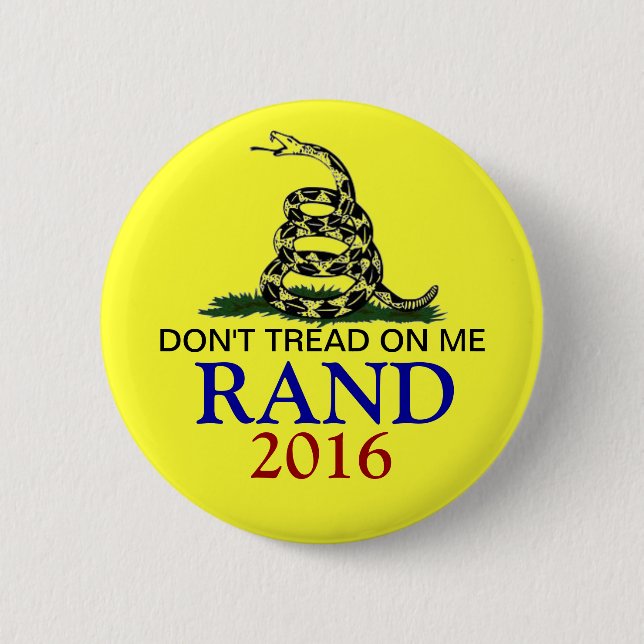 Rand Paul 2016 Knapp (Framsida)