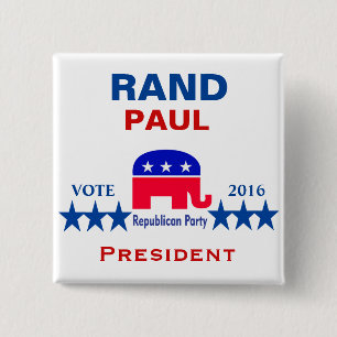Rand Paul för presidenten 2016 Knapp