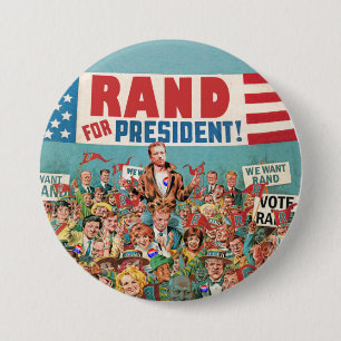 Rand Paul för presidenten 2016 Knapp