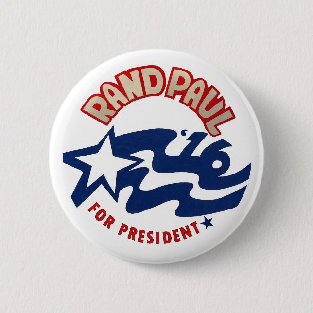 Rand Paul för presidenten 2016 Knapp (Framsida)