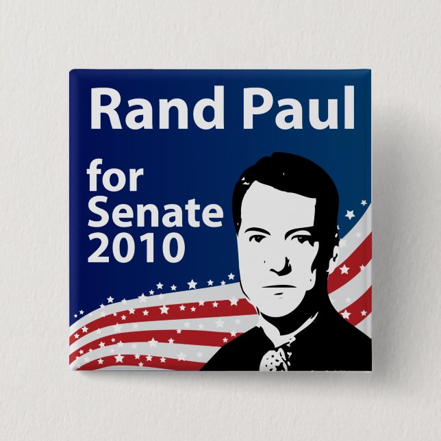 Rand Paul for Senate 2010 Button Knapp (Framsida)