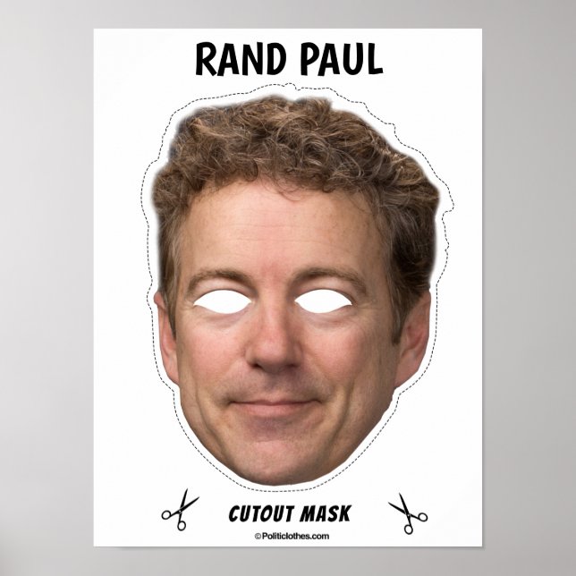 RAND PAUL Halloween Mask Poster (Framsidan)
