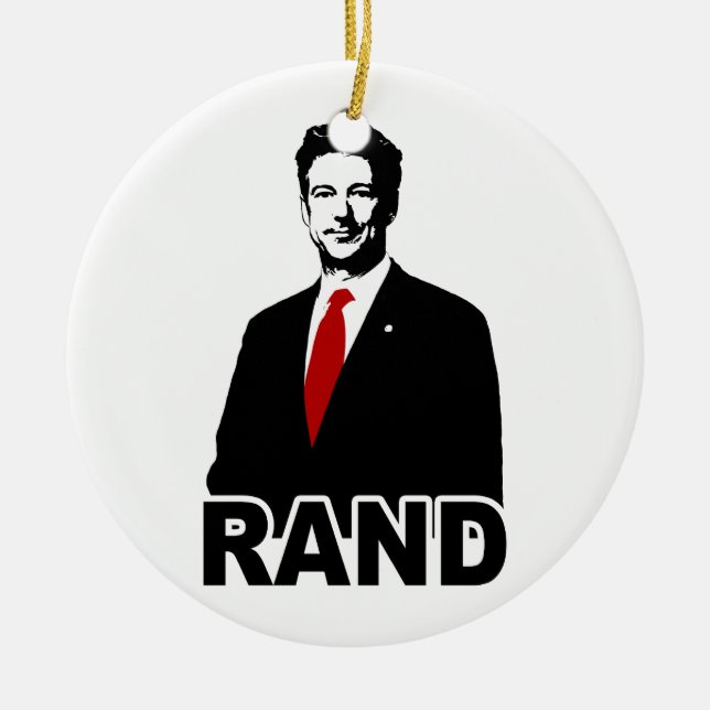 Rand Paul Julgransprydnad Keramik (Framsidan)