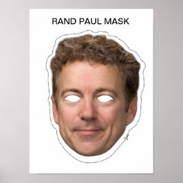 Rand Paul Mask Poster