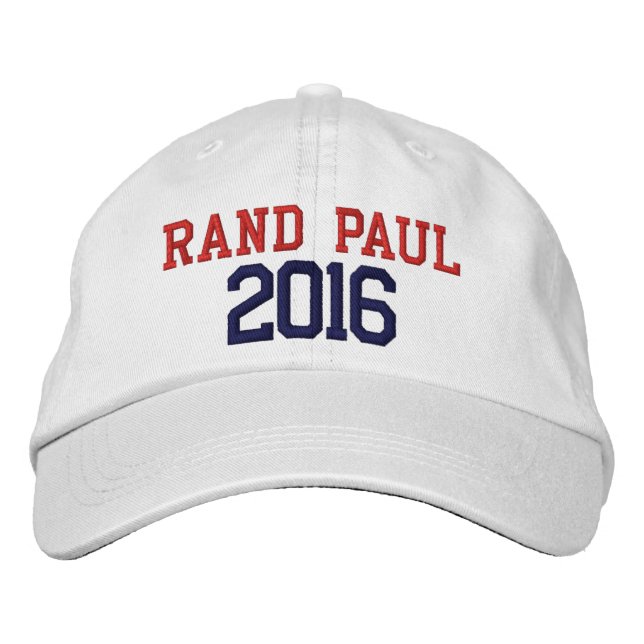 Rand Paul President 2016 Broderad Keps (Framsida)