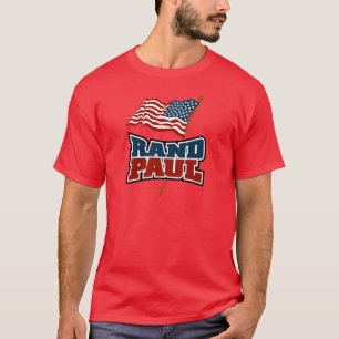 Rand Paul som vinkar amerikanska flaggan T Shirt