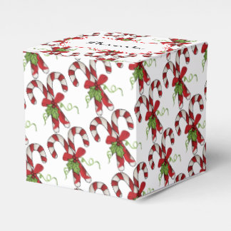 Rand Polkagrisar med Holly och Bow Presentaskar