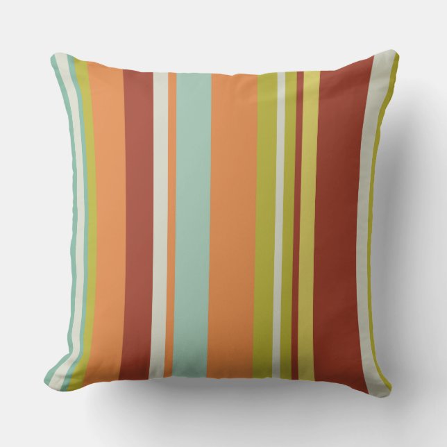 Rand Sommar Roligt utomhus Patio Pillows Kudde (Framsida)