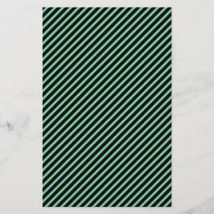 Rand-soppa med grönt och svart diagonalt, Papper