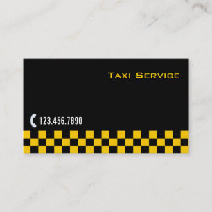 Rand Taxi/Limo Service-Affärskortet har kontroller Visitkort