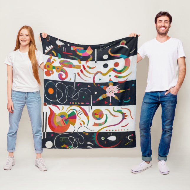 Rand, Wassily Kandinsky Fleecefilt (På plats)