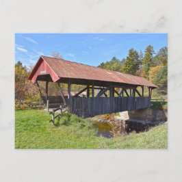 Randall Covered Bridge, Lyndon, Vermont Vykort
