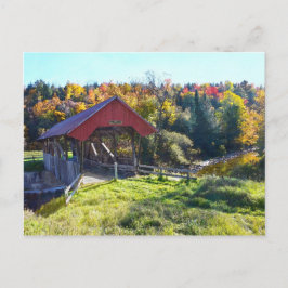 Randall Covered Bridge, Lyndon, Vermont Vykort