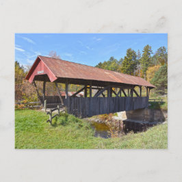Randall Covered Bridge, Lyndon, Vermont Vykort