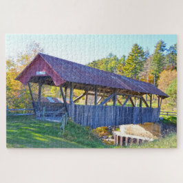 Randall Covered Bridge, Lyndonville, Vermont Pussel
