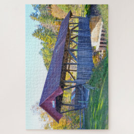 Randall Covered Bridge, Lyndonville, Vermont Pussel