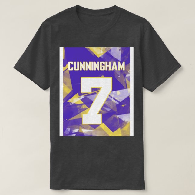 RANDALL CUNNINGHAM JERSEY T SHIRT (Design framsida)